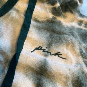 PINK Victoria's Secret Gray Tie-Dye Hoodie